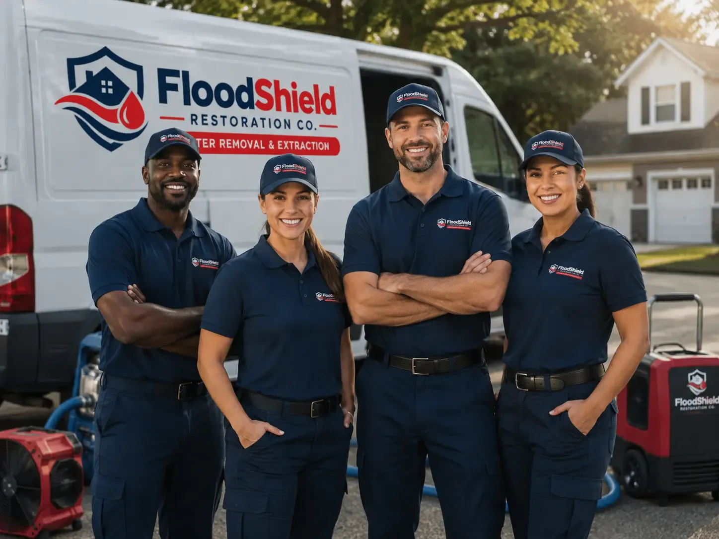 Flood Damage Restoration company in Bovard, PA